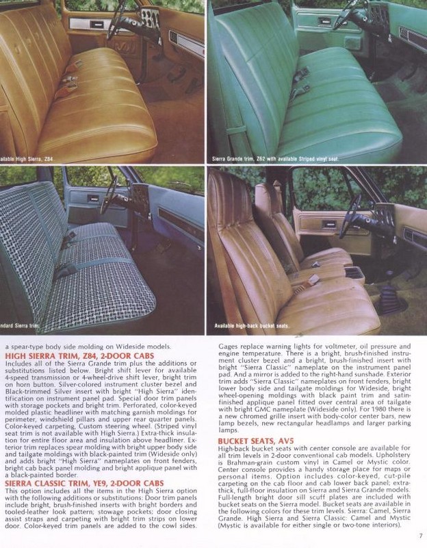 1980 GMC Pickups Brochure Page 14